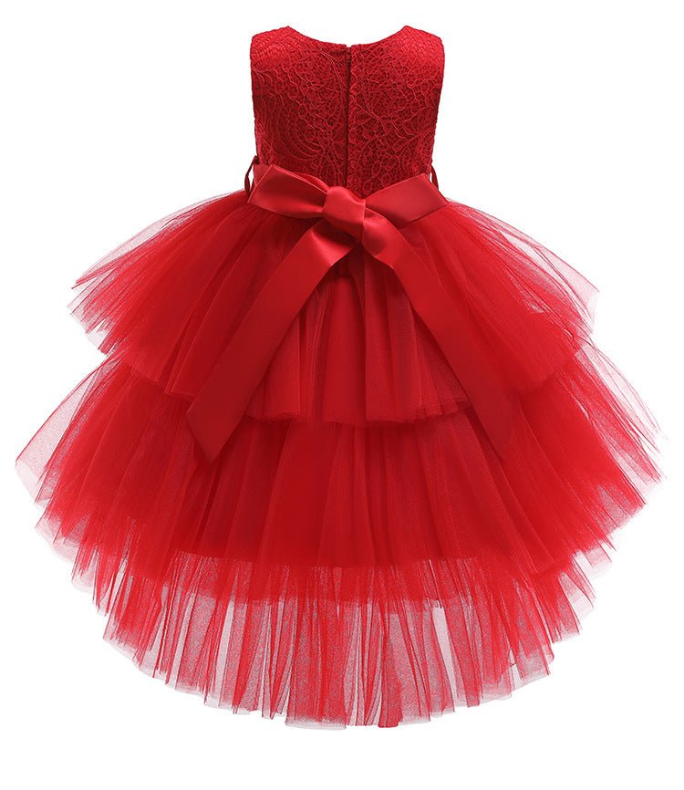 Kupla kleita bērniem Stella sarkana - Bazilio